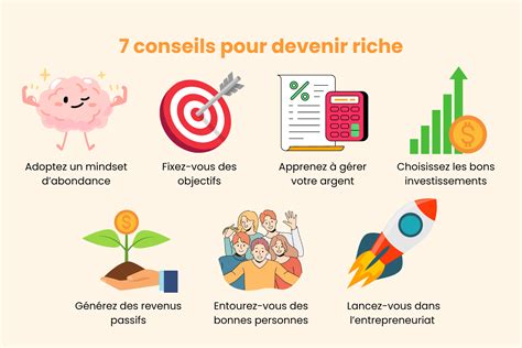 Conseils pour devenir riche