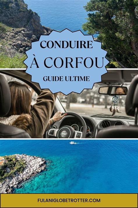 Conseils pour la location de voiture à Corfou