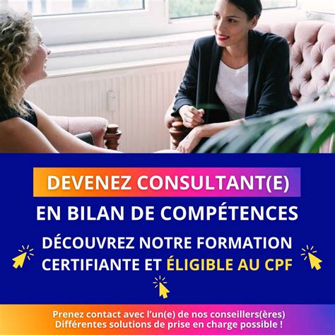 Consultant Bilan de Compétences