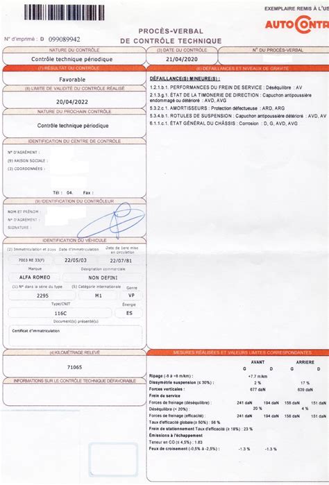 Contrôle Technique