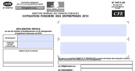 Cotisation foncière des entreprises