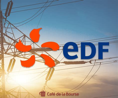 Cours de l'action EDF