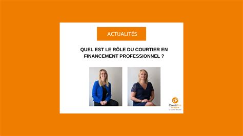 Courtier en financement professionnel