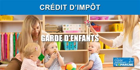 Crédit d'impôt garde d'enfants