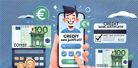 Crédit sans justificatif
