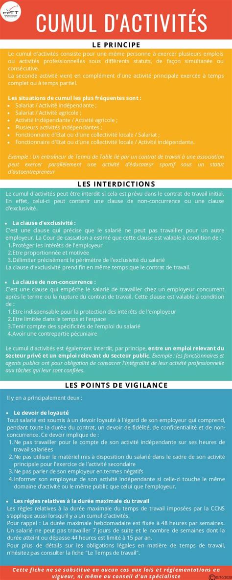 Cumul d'activités des fonctionnaires
