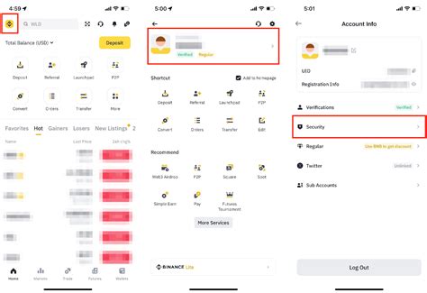 Déclaration Compte Binance
