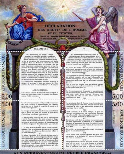 Déclaration des droits de l'homme et du citoyen de 1789