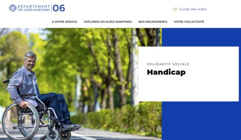 Démarches handicap