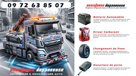 Dépannage automobile d'urgence