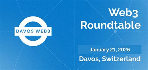 DavosWeb3 Roundtable