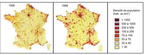 Densité urbaine en France