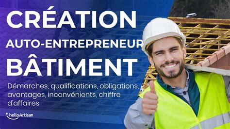 Devenir Auto-Entrepreneur dans le Bâtiment