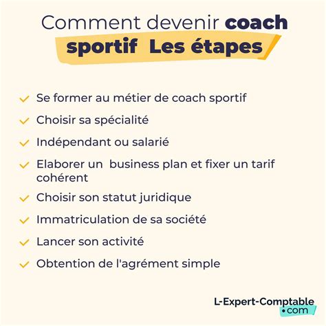 Devenir coach sportif