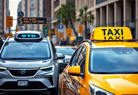 Différences entre VTC et Taxi