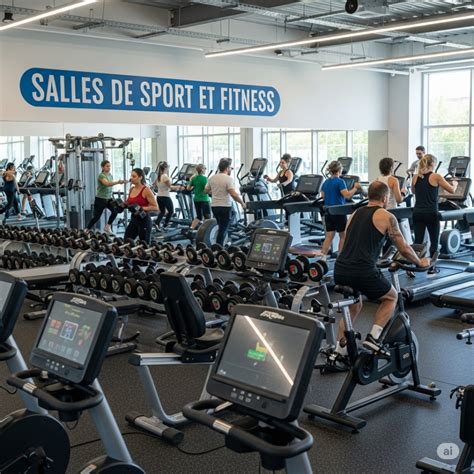 Différentes franchises de salles de sport