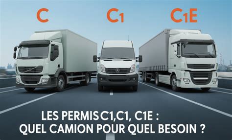 Différents permis poids lourd