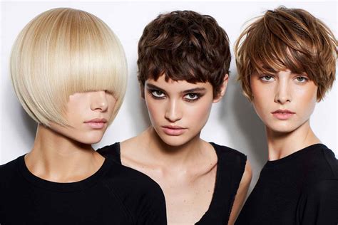 Différents styles de coupes de cheveux