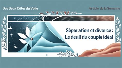 Divorce ou séparation