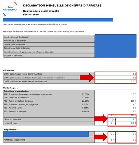 Documents pour justifier le chiffre d'affaires d'un auto-entrepreneur