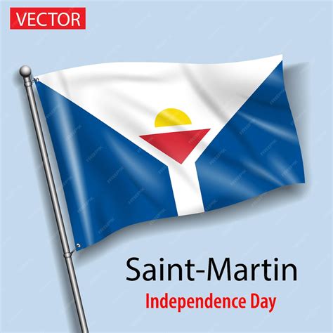 Drapeau de Saint-Martin