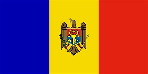 Drapeau de la Moldavie