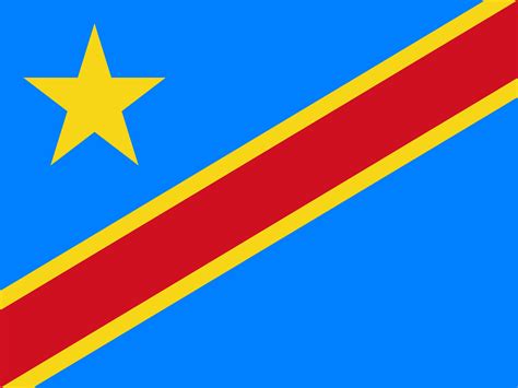 Drapeau de la République Démocratique du Congo