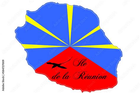 Drapeau de la Réunion