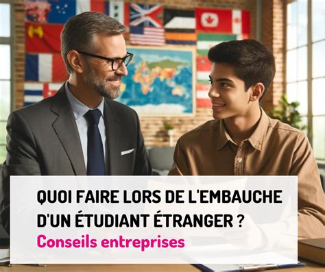 Embauche étudiant