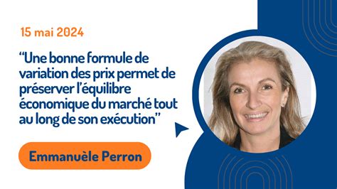 Emmanuèle Perron, Vice-présidente de la FNTP