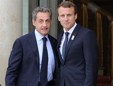 Emmanuel Macron et Nicolas Sarkozy