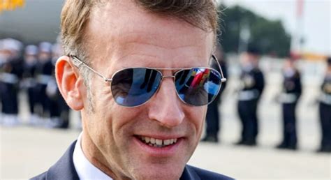 Emmanuel Macron lors d'un meeting