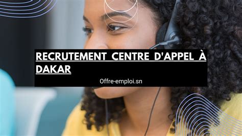 Emploi finance Dakar Sénégal