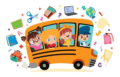 Enfants voyageant en bus