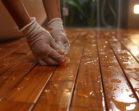 Entretien de parquet