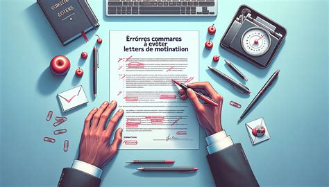 Erreurs à éviter dans sa lettre de motivation