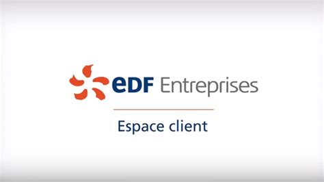 Espace Client EDF Entreprise