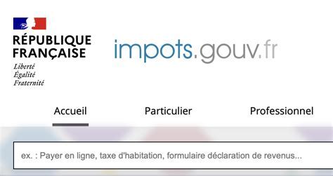Espace professionnel impots.gouv.fr
