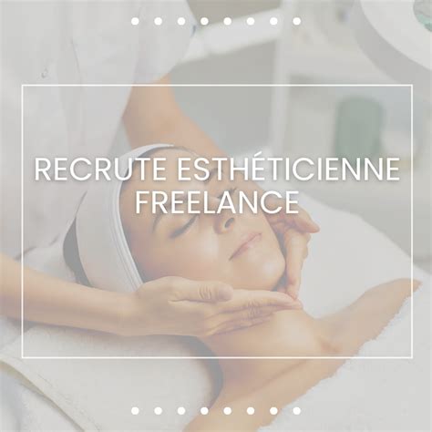 Esthéticienne freelance
