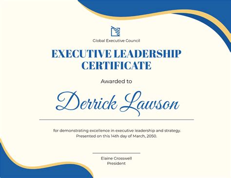 Executive Online Certificates