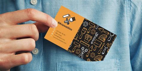 Exemple de carte de visite auto-entrepreneur