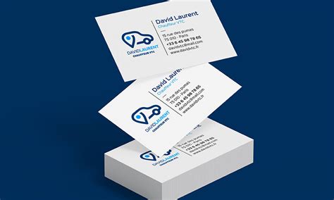 Exemple de carte de visite créative
