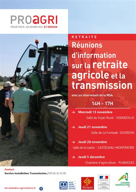 Exploitation agricole retraite