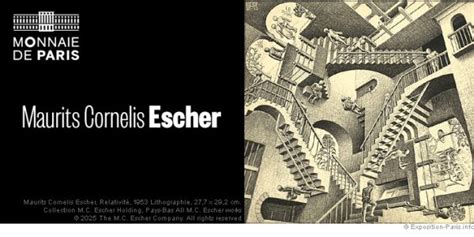 Exposition M.C. Escher à la Monnaie de Paris