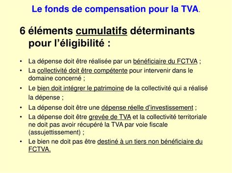 FCTVA : Fonds de Compensation de la TVA
