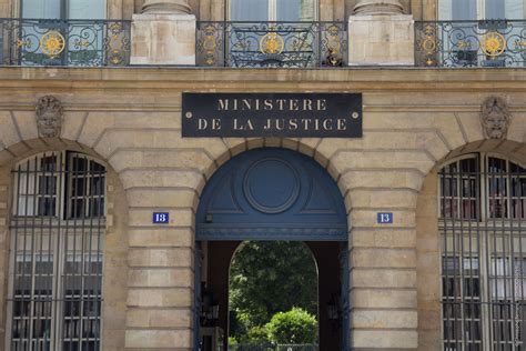 Façade du Ministère de la Justice