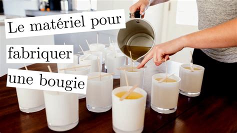 Fabriquer et vendre des bougies parfumées