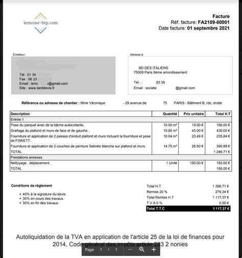 Facturation auto-entrepreneur à l'étranger