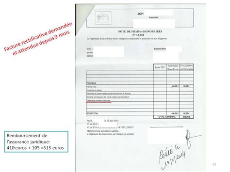 Facture rectificative TVA