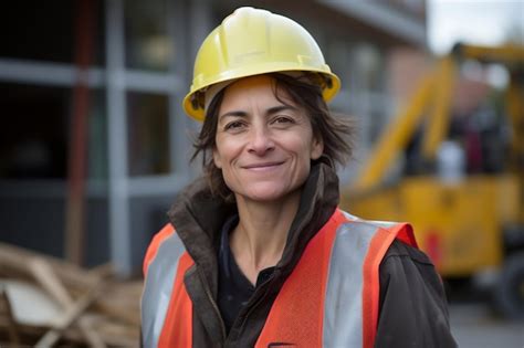 Femme dans la construction